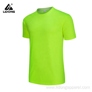 Cheap Gym Fit Quick Dry Polyester Running Tshirt